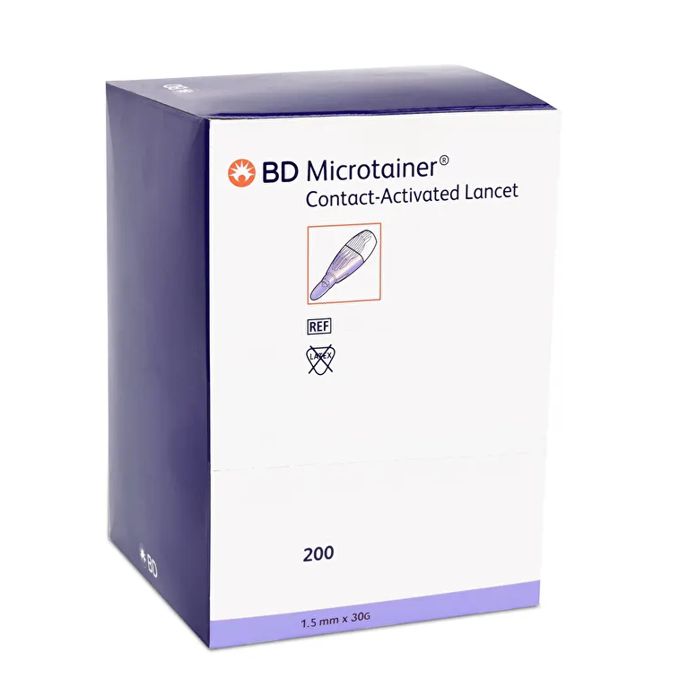 Lancet Microtainer Lilla 1,5 mm Lav Flow / 200