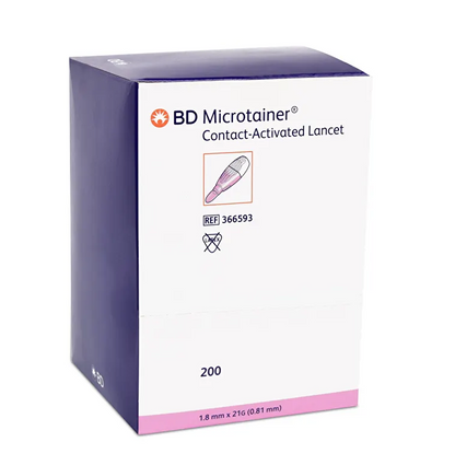 Lancet Microtainer Pink 1,8 mm Medium Flow / 200