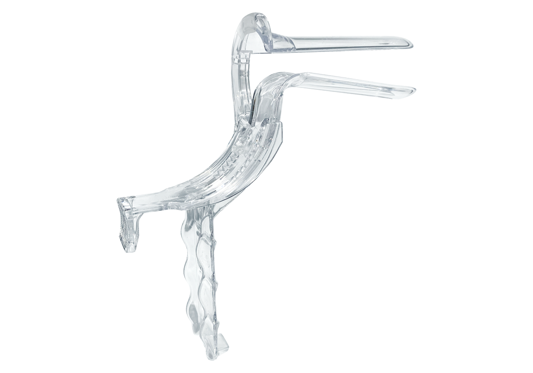Polyspec Selvretenerende vaginalspekulum / 25