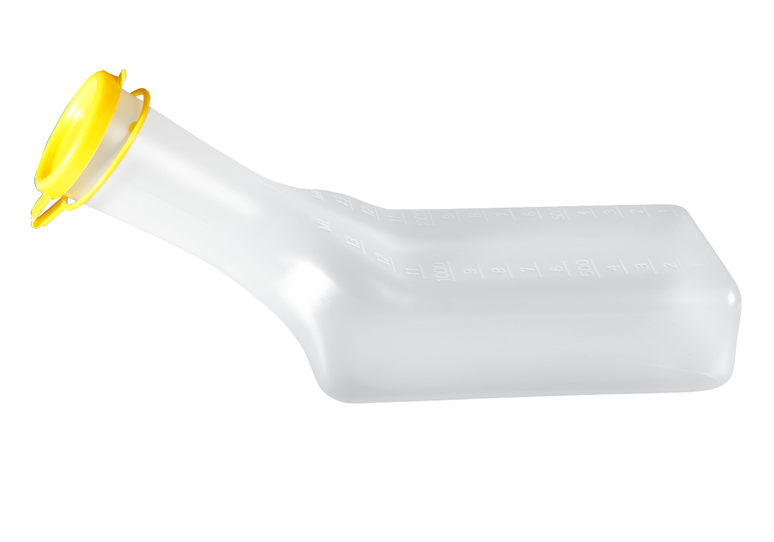 Urinflaske Mand med låg Uno