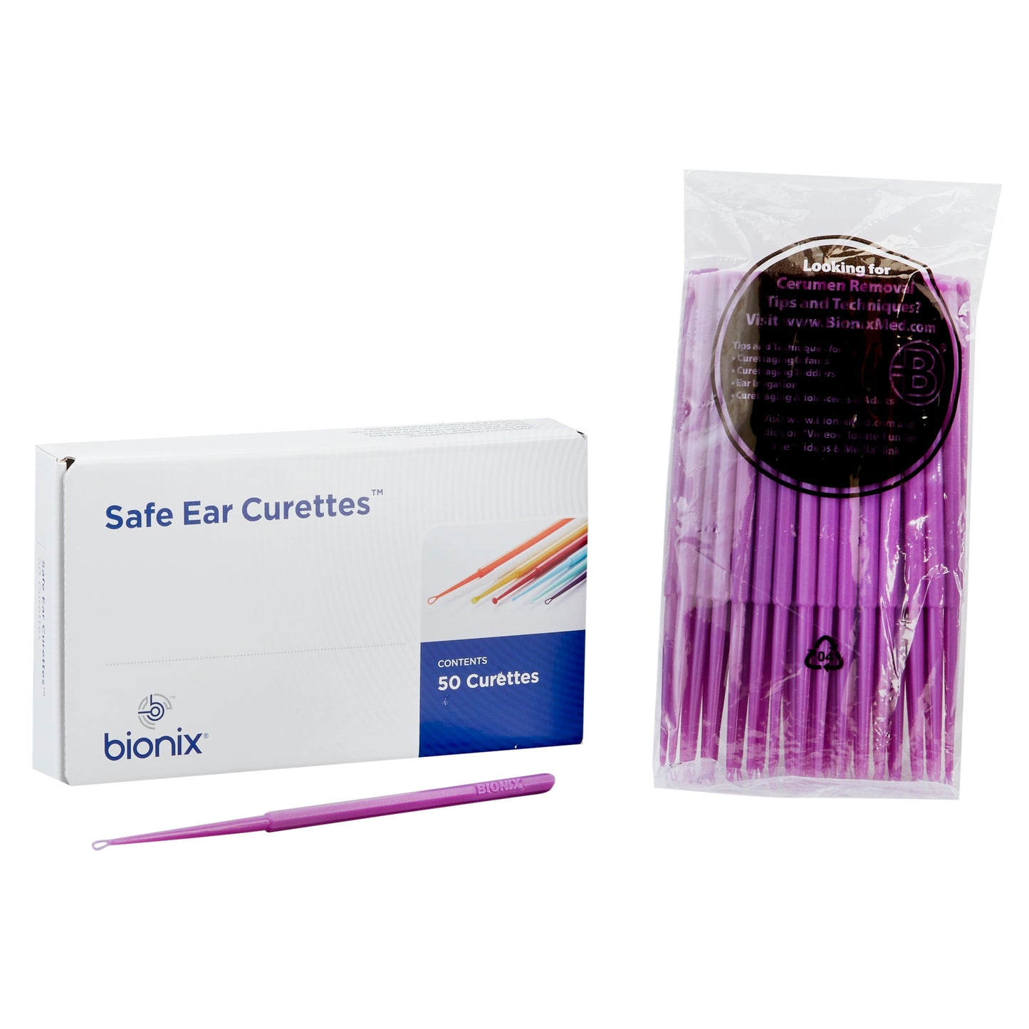 Ørecurette Safe Ear VersaLoop Lilla 3mm / 50