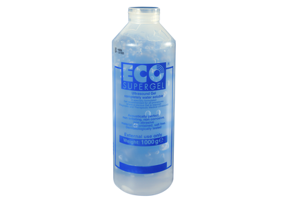 Ultralydsgel ECO Supergel Blå farvet 1L
