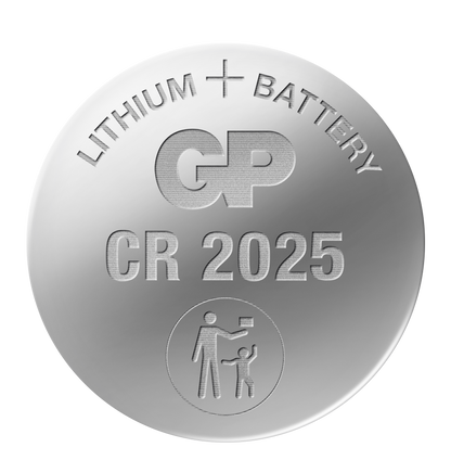 Batteri GP Knapcelle Lithium CR2025 3V