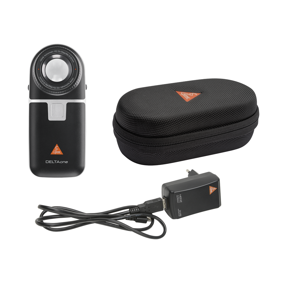 HEINE DELTAone Dermatoskop Sort