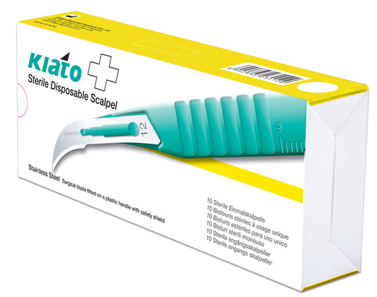 Skalpel/Kniv Kiato Engangs Steril Nr. 12 / 10