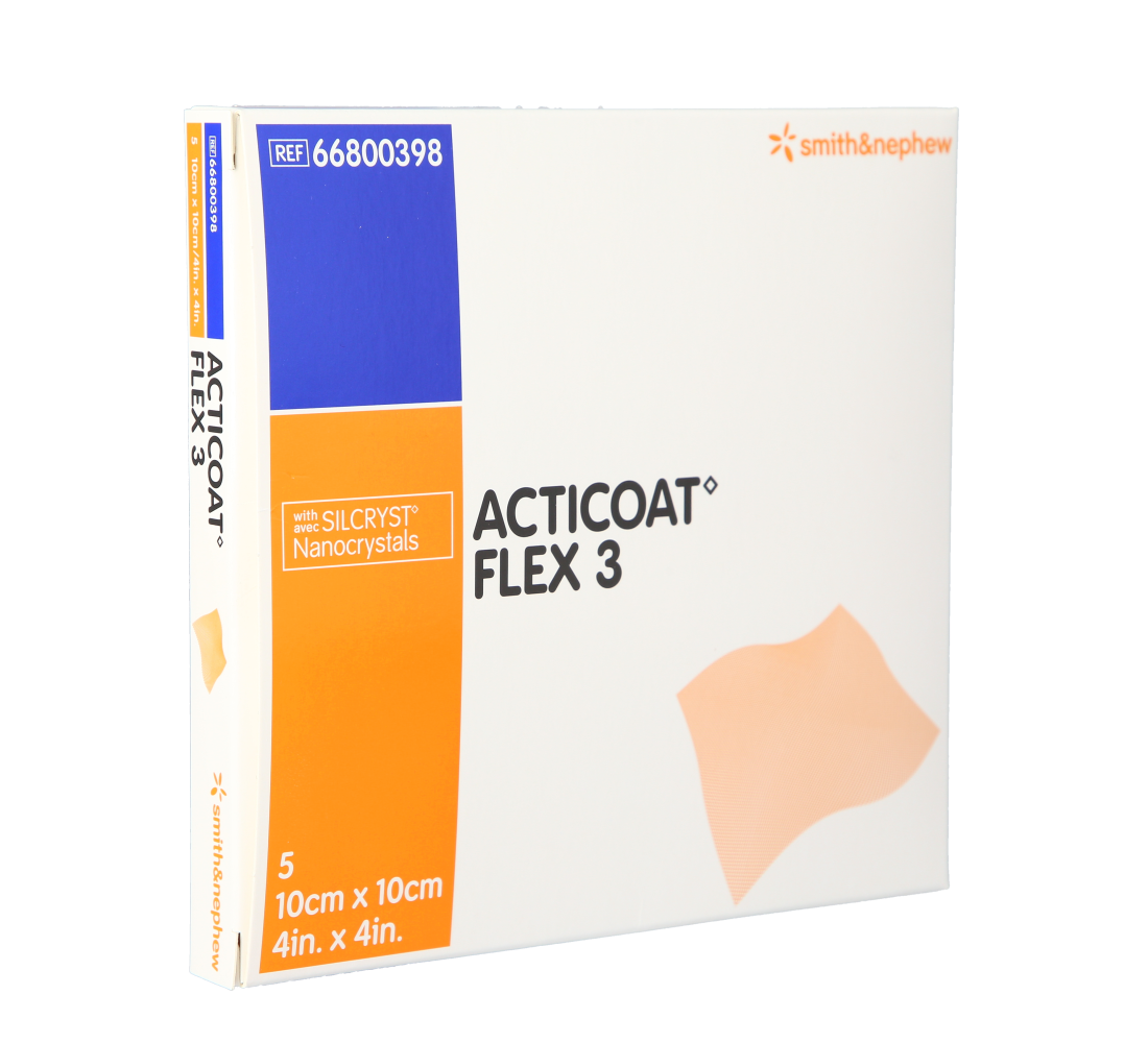 Acticoat Flex 3, 10 x 10 cm / 5