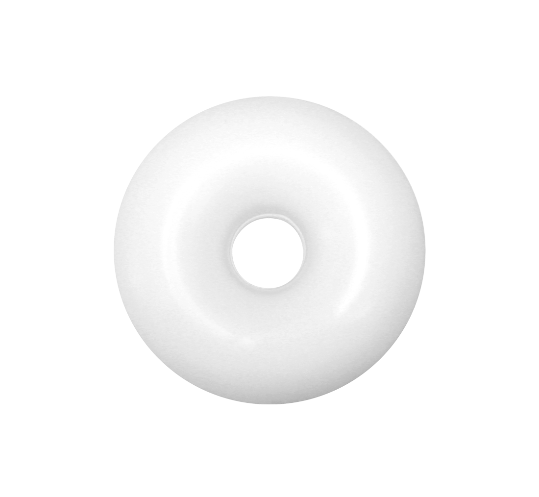 Livmoderring Silikone Donut 69mm 