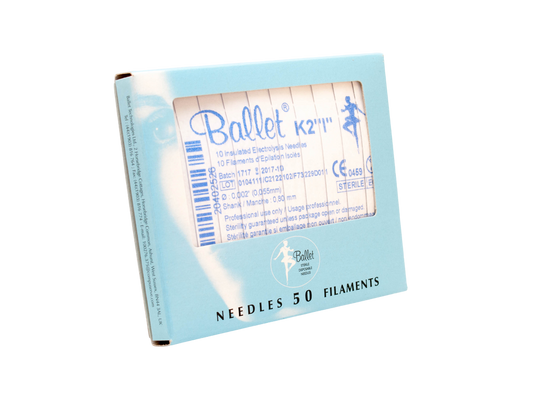 Epileringsnål Ballet Isoleret K-håndtag Størrelse 3 / 50