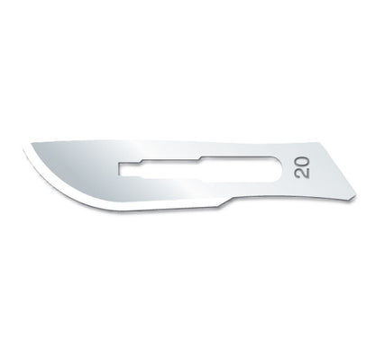 Knivblad Kiato Engangs Kulstofstål Sterilt Nr. 20 / 100