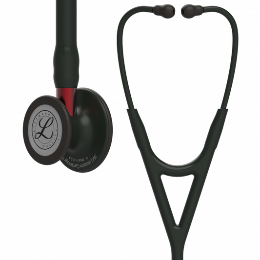 Stetoskop Littmann Cardiology IV Diagnostisk Sort Udgave/Rød