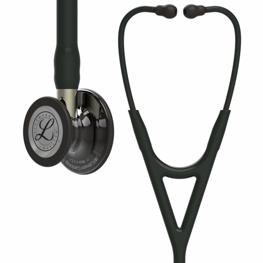 Stetoskop Littmann Cardiology IV Diagnostisk Sort/Røget Blank/Champ.