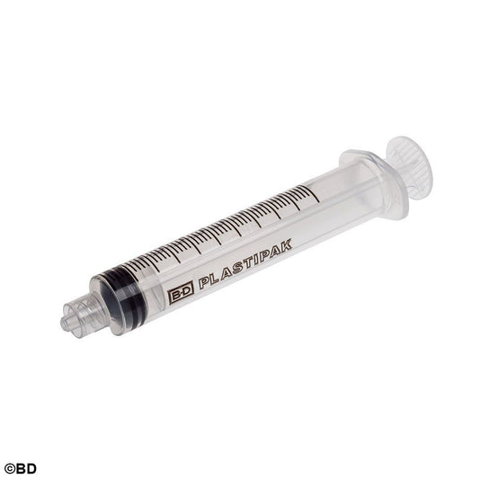 Sprøjte 3-komponent BD Plastipak Luer-Lock/Centret 10ml / 100