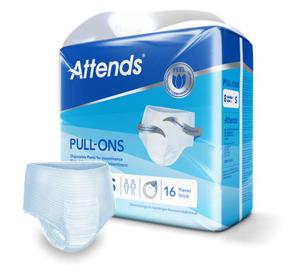 Inkontinensindlæg Attends Pull-Ons 8 stk. / 16