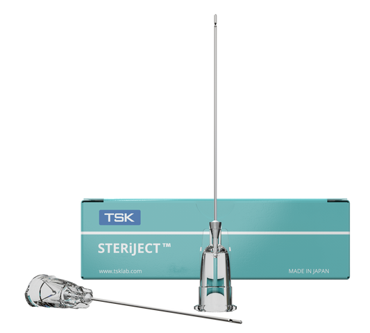 Kanyleindsprøjtning TSK CSH STERiJECT Hub 25G 0,50 x 50 mm / 25