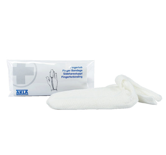 Fingertube i plastikpose