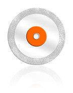 Skæreskive Diamant Rød til Fingerringsav Elektrisk GEM II