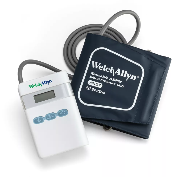 Blodtryksmåler 24 timer ABPM Welch Allyn 7100 CardioPerfect inkl. manchet