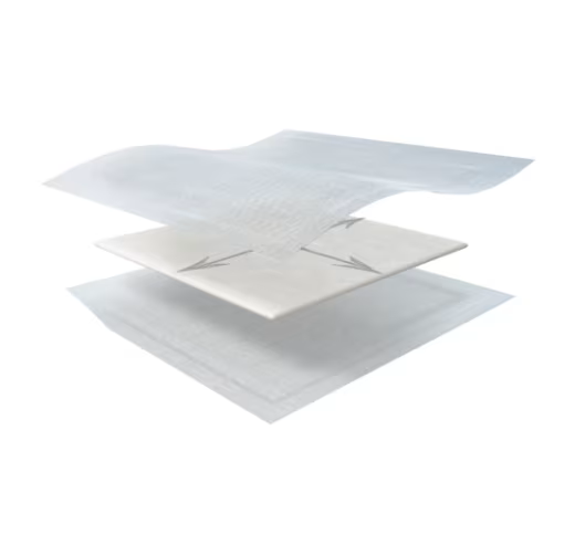Kerramax Care Border Stærkt Absorberende Forbinding 16 x 16cm / 5