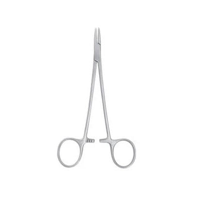 Nåleføring Mayo-Hegar lige rillet 20 cm