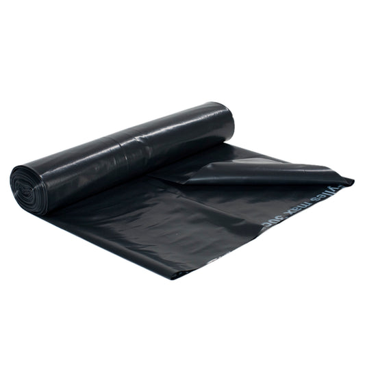 Madaffaldspose 125L Sort 75 x 115cm 90my / 10