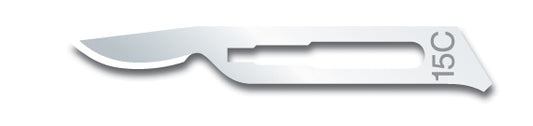 Knivblad Kiato Engangs Kulstofstål Sterilt Nr. 15C / 100