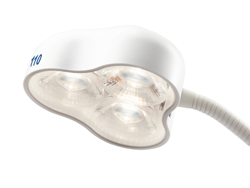Undersøgelseslampe Mach 110 LED Rullestativ