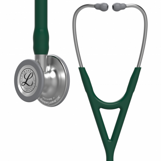 Stetoskop Littmann Cardiology IV Diagnostisk Mørkegrøn
