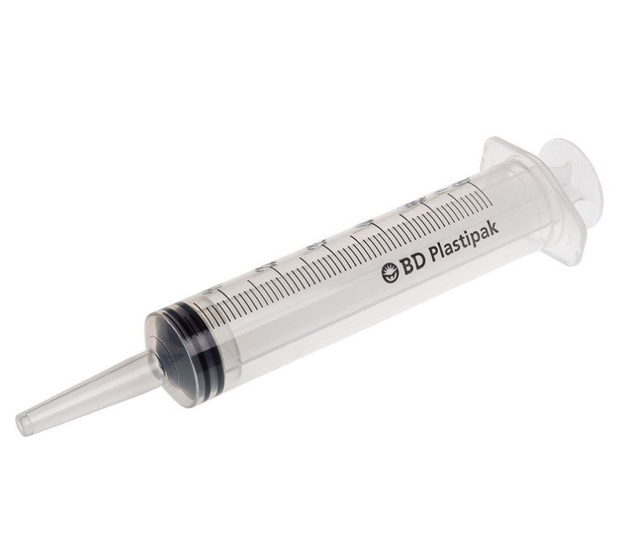 Sprøjte BD Plastipak Kateterspids/Centreret 50/60ml / 60
