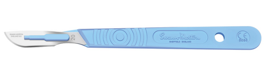 Skalpel/Kniv Swann-Morton Steril Engangskniv nr. 20 / 10