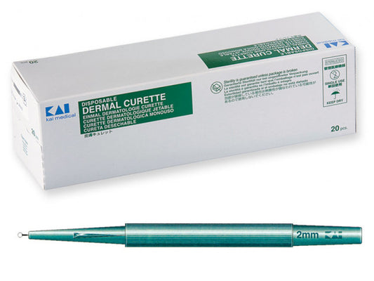 Ringcurette Kai Steril Engangs 2mm / 20