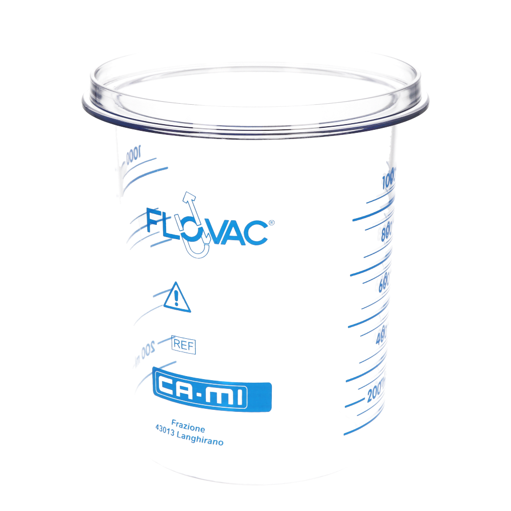 Beholder 1L Flovac til engangsposer