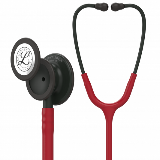 Stetoskop Littmann Classic III Monitoring Bordeaux/Sort