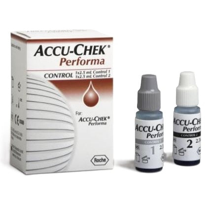 Accu-Chek Performa kontrolopløsning niveau 1 &amp; 2 / 2