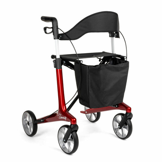 Rollator Futuro - Ultralet rollator i kulfiber