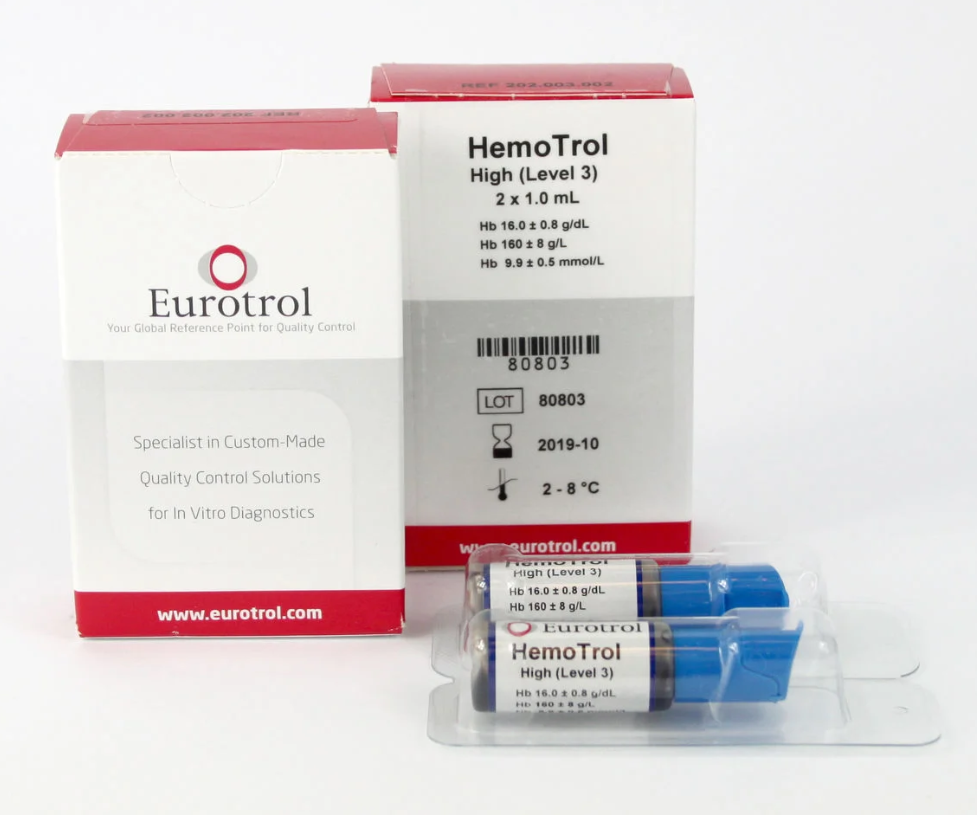 HemoCue HemoTrol Højt niveau 3 / 2