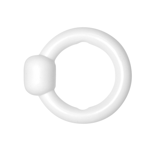 Livmoderring Silikone med Knap 68mm 