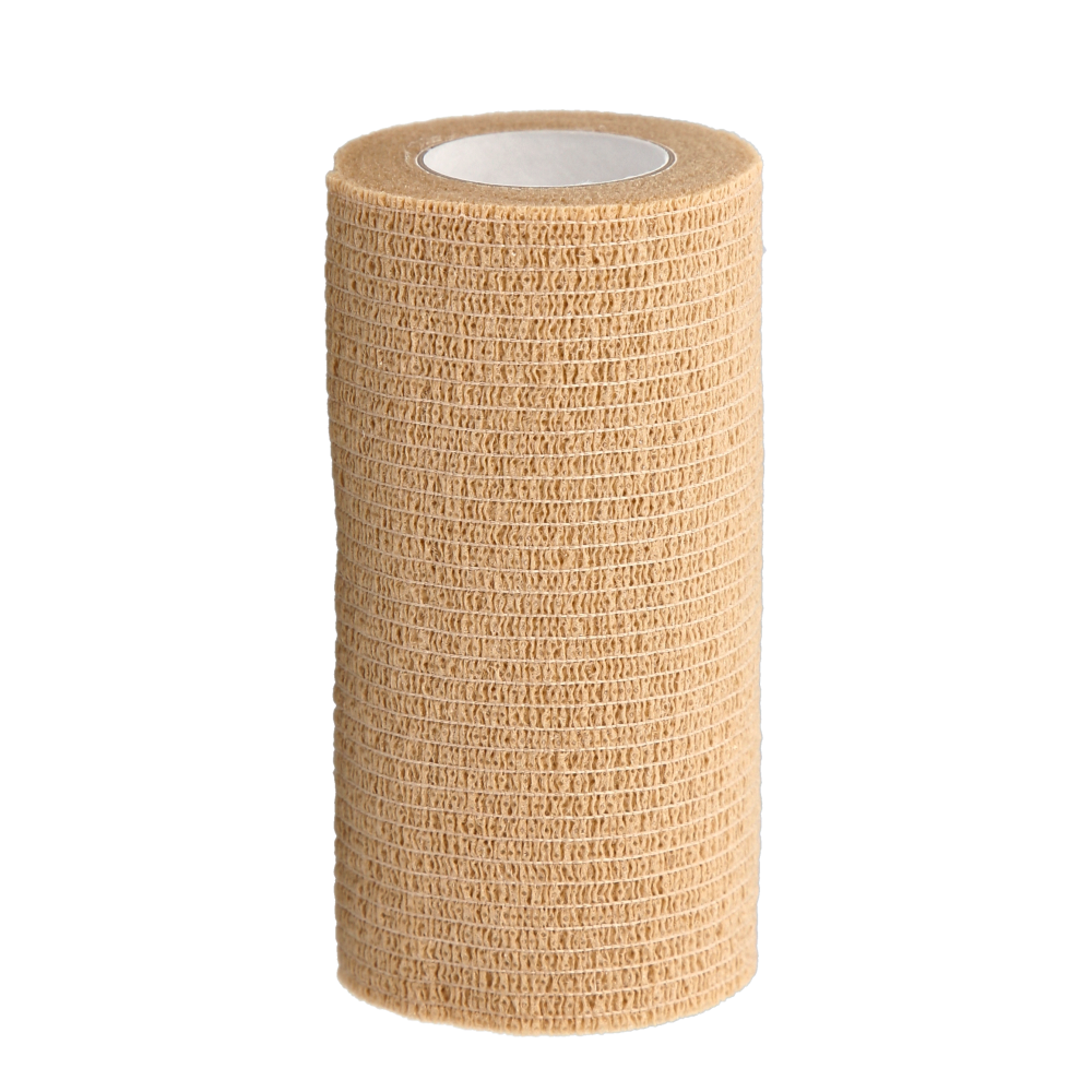 Bluebird Kohesive Selvklæbende Wrap Brun 10cm x 4,5m / 18