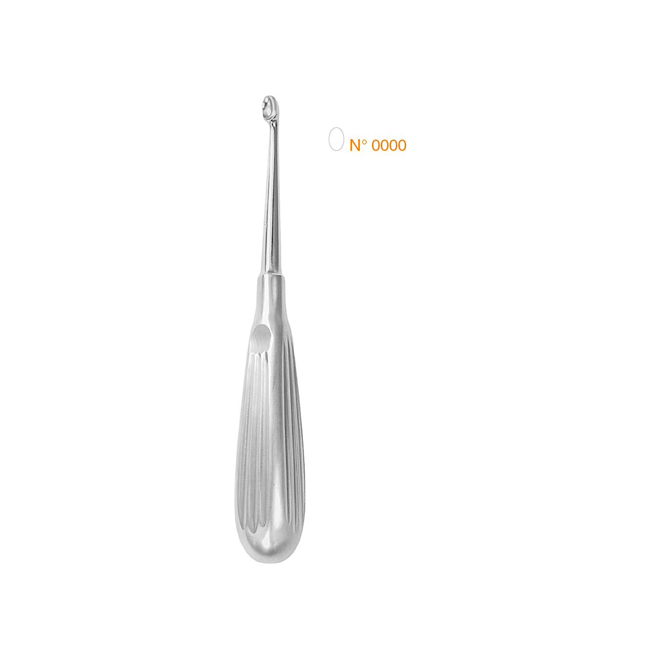 Volkmann sårsplejsning 3 mm skarp oval 0000