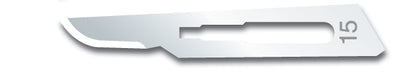 Knivblad Kiato Engangs Kulstofstål Sterilt Nr. 15 / 100