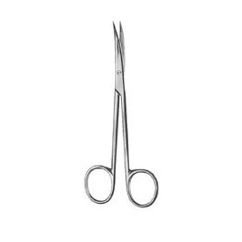 Saks buet 16,5 cm spids / spids