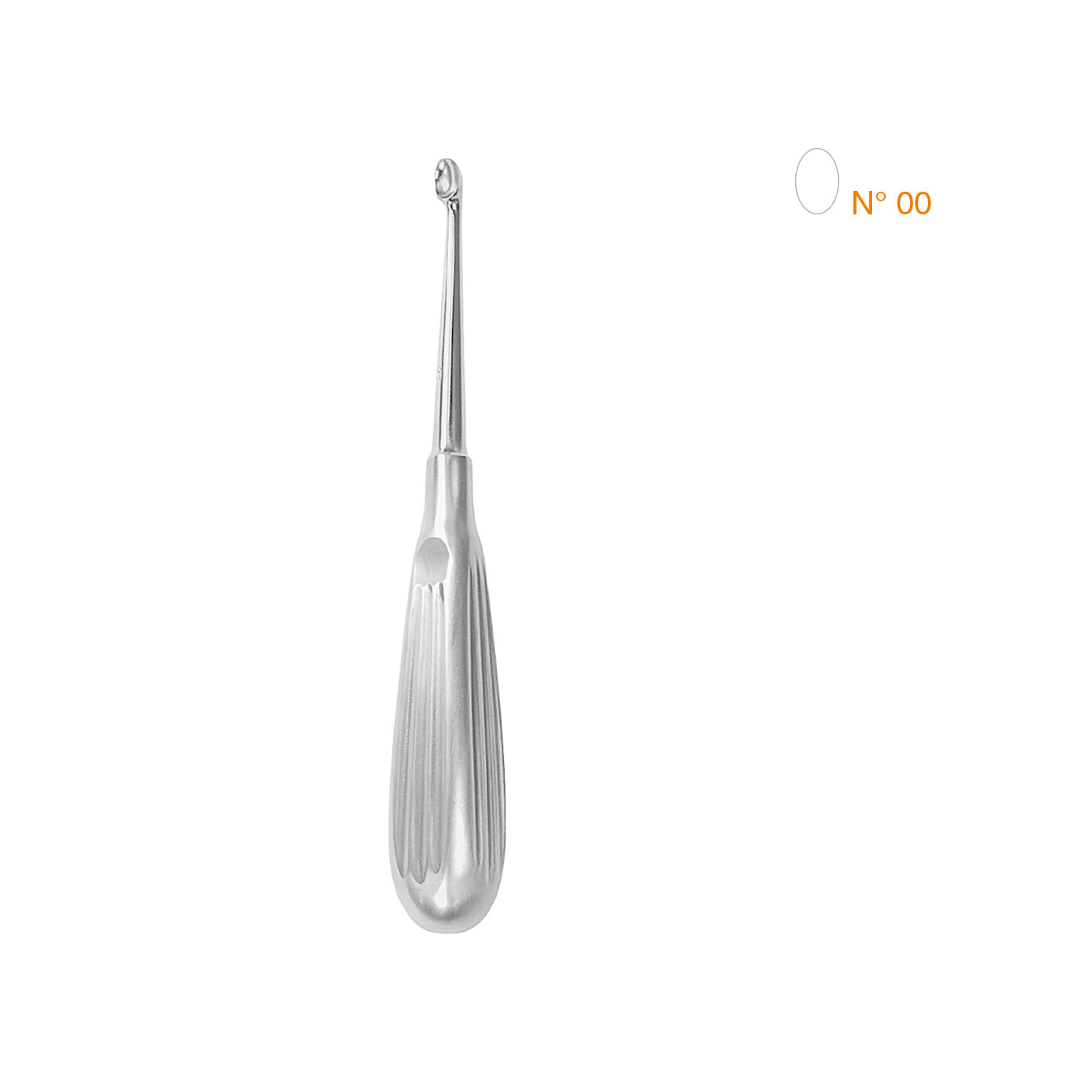 Sårsle Volkmann 4mm skarp oval 00