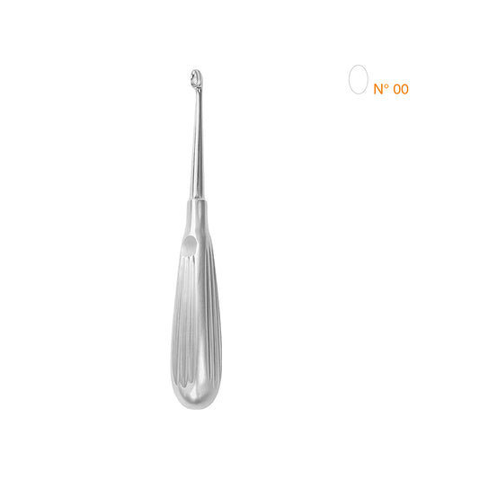 Sårsle Volkmann 4mm skarp oval 00