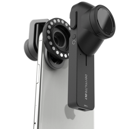 Dermatoskop DermLite DL1 basic med MagnetiConnect-klemme