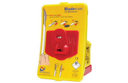 Knivbladfjerner, bladflaske, Qlicksmart til 100 blade