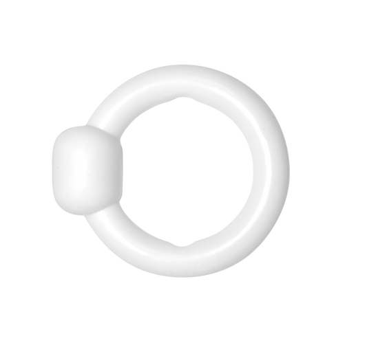 Livmoderring Silikone med Knap 87mm 