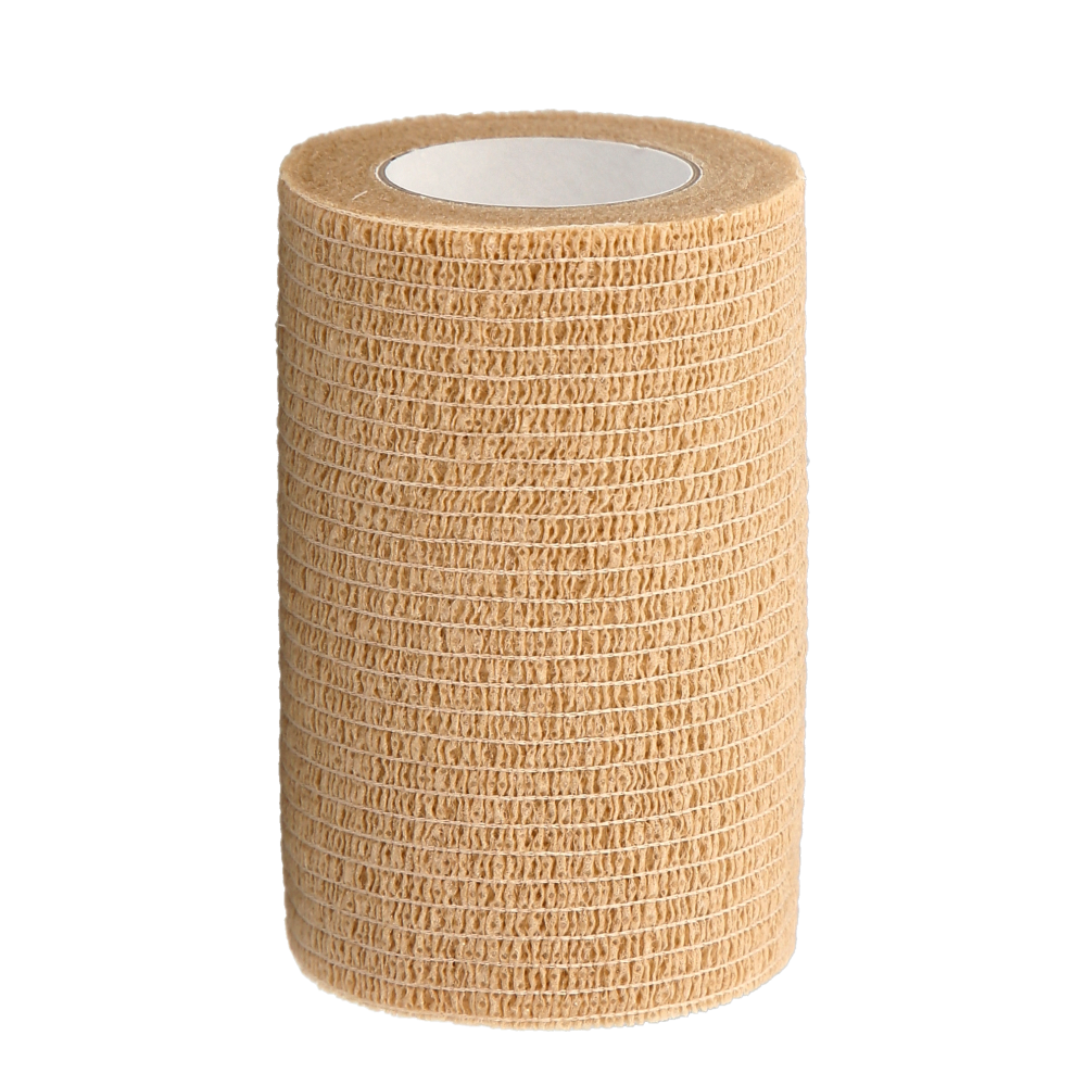 Bluebird Kohesive Selvklæbende Wrap Brun 7,6 cm x 4,5 m / 24