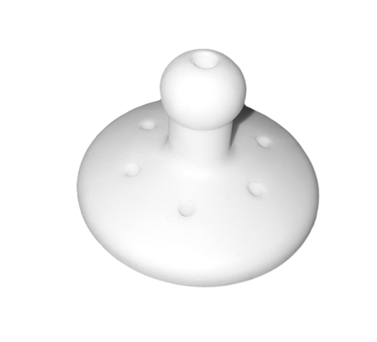 Livmoderring Silikone Gelhorn Kort Stilk 64mm