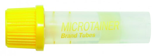 Kapillærprøverør Gul SST koagulation / 50