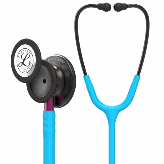 Stetoskop Littmann Classic III Monitoring Turkis/Røget/Pink