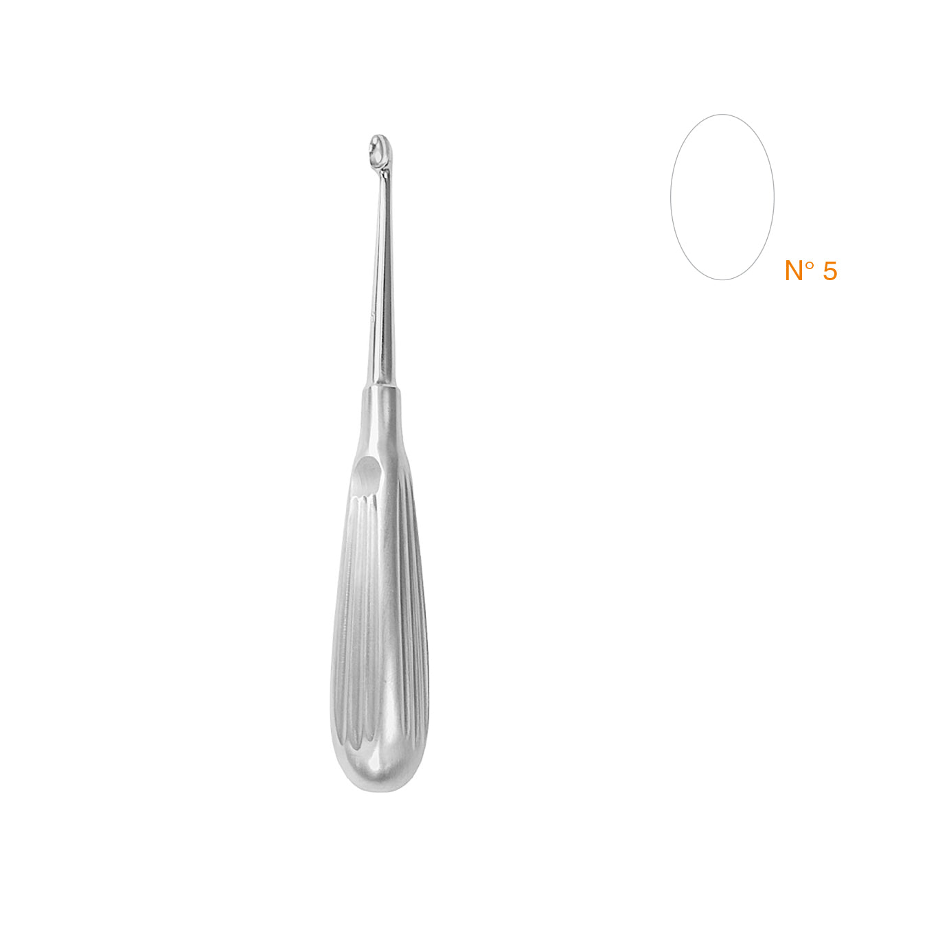 Sårsle Volkmann 13mm skarp oval 5